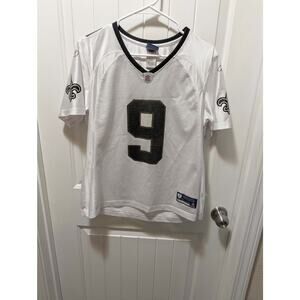 NFL Reebok New Orleans Saints Drew Brees Womens XL On Field GameDay Jersey